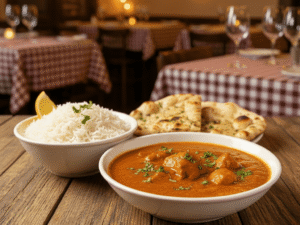 Chicken Curry Combo with Rice or Naan