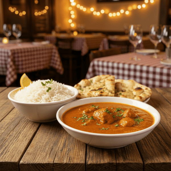 Chicken Curry Combo with Rice or Naan