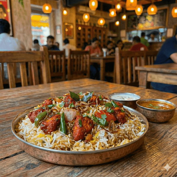 Chilli Chicken Biryani