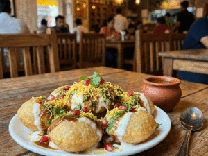 Dahi Poori (8pcs)