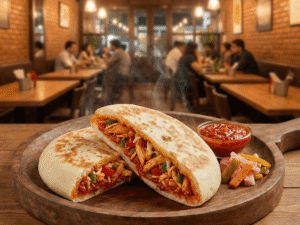 Schezwan Pocket Kulcha (8pcs)