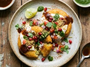 Golden Tikki Chaat