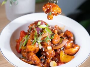 Honey Garlic Cauliflower