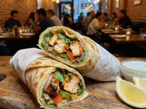 Chicken Tikka Kathi Roll
