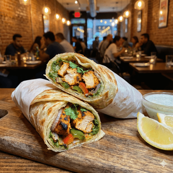 Chicken Tikka Kathi Roll