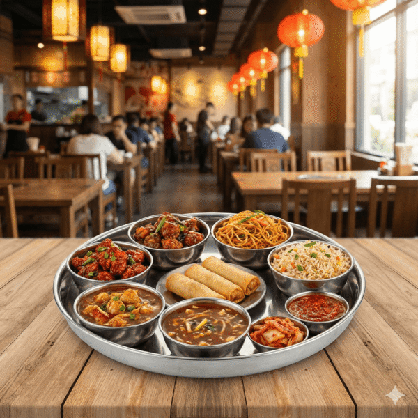 Non-Veg Indo Chinese Thali