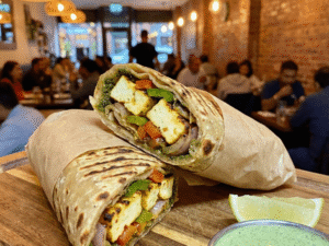 Paneer Tikka Wraps